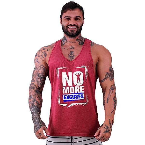 Regata Cavada Masculina MXD Conceito No More Excuses