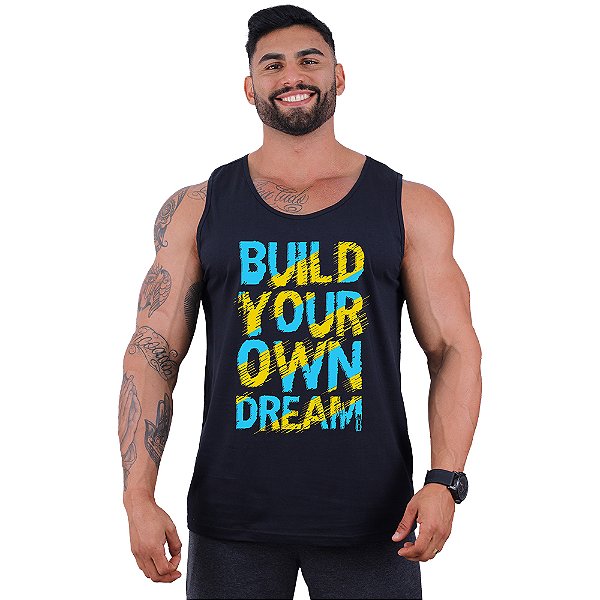 Regata Clássica Tradicional Masculina MXD Conceito Build Your Own Dream