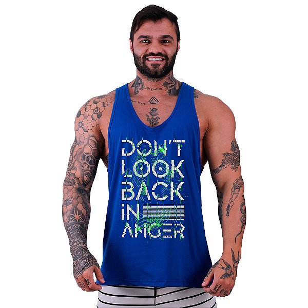 Regata Cavada Masculina MXD Conceito Don't Look Back In Anger