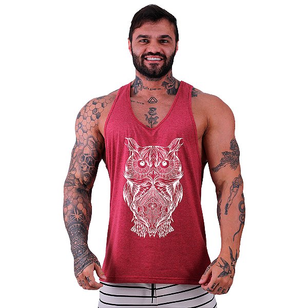 Regata Cavada Masculina MXD Conceito Coruja