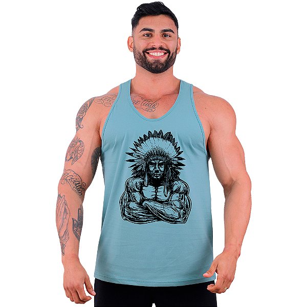 Regata Cavada Masculina MXD Conceito Índio Maromba