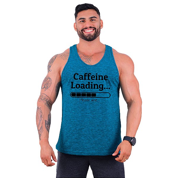 Regata Cavada Masculina MXD Conceito Caffeine Loading