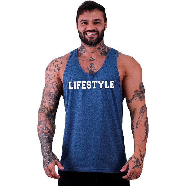 Regata Cavada Masculina MXD Conceito Lifestyle Estilo De Vida