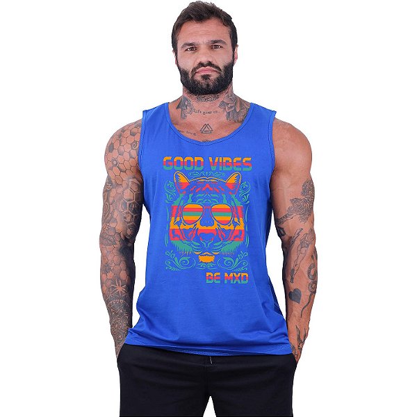 Regata Clássica Tradicional Masculina MXD Conceito Good Vibe Lion
