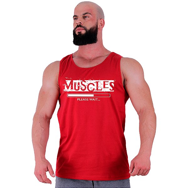 Regata Clássica Tradicional Masculina MXD Conceito Muscles Músculos