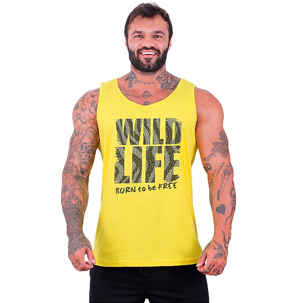 Regata Clássica Tradicional Masculina MXD Conceito Wild Life