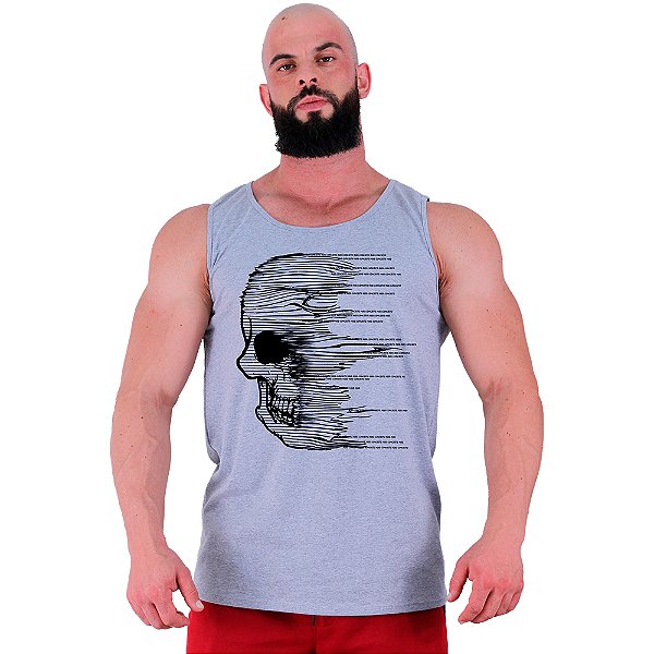 Regata Clássica Tradicional Masculina MXD Conceito Caveira Wind