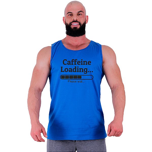 Regata Clássica Tradicional Masculina MXD Conceito Caffeine Loading