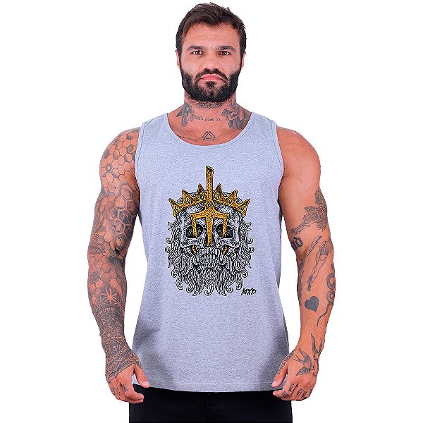 Regata Clássica Tradicional Masculina MXD Conceito Poseidon Rei Dos Mares