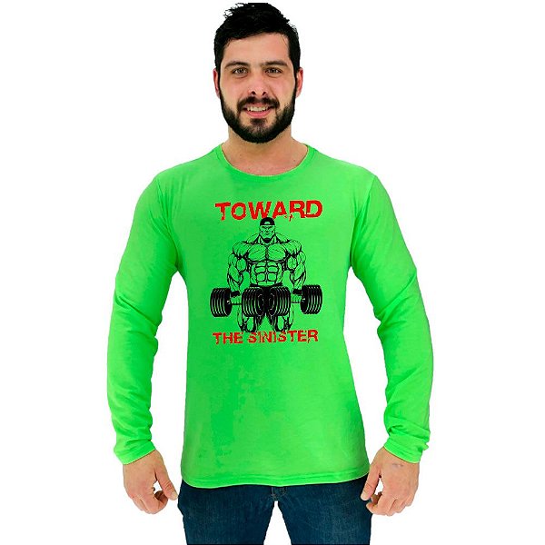 Camiseta Manga Longa Moletinho MXD Conceito Toward The Sinister