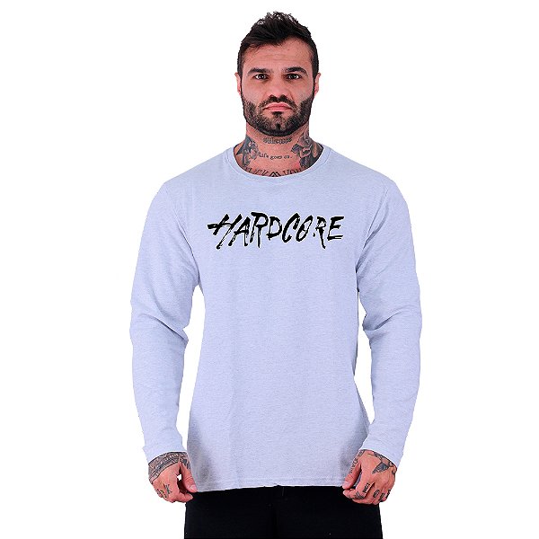 Camiseta Manga Longa Moletinho MXD Conceito Hardcore
