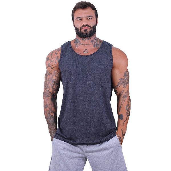 Regata Clássica Masculina MXD Conceito Grafite