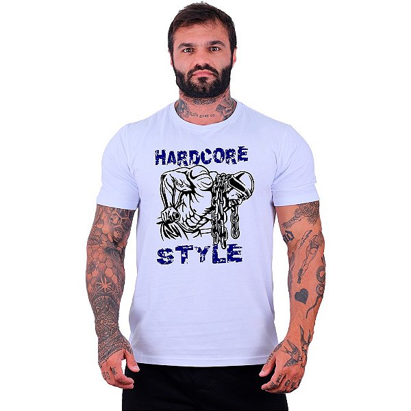 Camiseta Tradicional Masculina Manga Curta MXD Conceito Hardcore Style