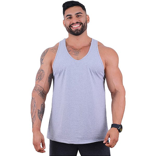 Regata Cavada Masculina MXD Conceito Mescla Tradicional