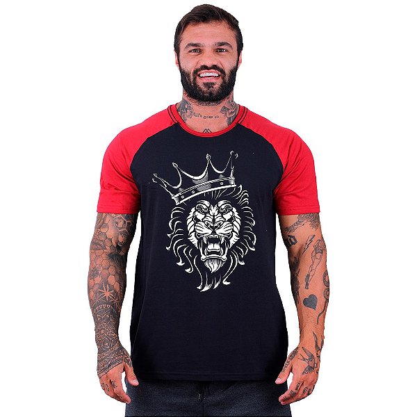 Camiseta Tradicional Manga Curta MXD Conceito Lion King Rei Leão