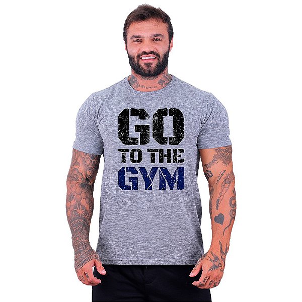 Camiseta Tradicional Manga Curta MXD Conceito Go To The Gym