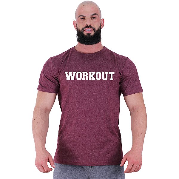 Camiseta Tradicional Manga Curta MXD Conceito Workout Exercite-se