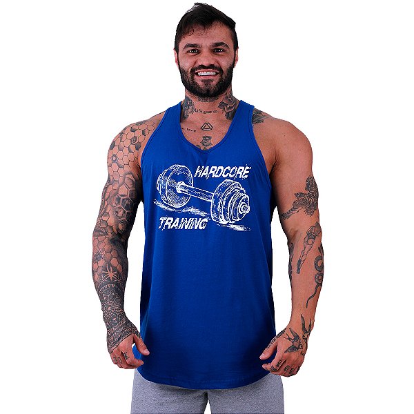 Regata Longline Masculina MXD Conceito Hardcore Training Halteres