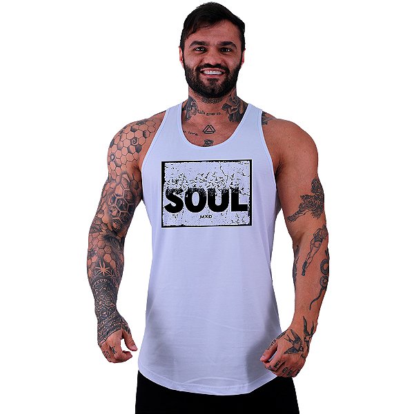 Regata Longline Masculina MXD Conceito Soul Alma