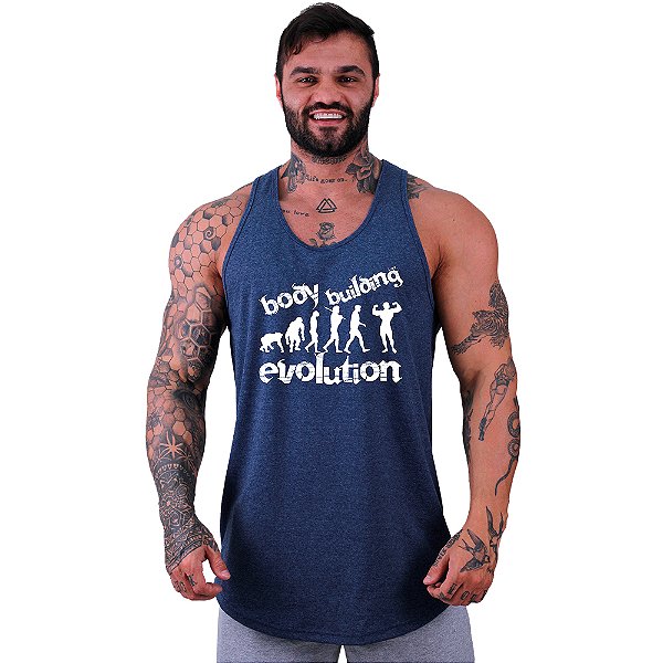 Regata Longline Masculina MXD Conceito Bodybuilding Evolution