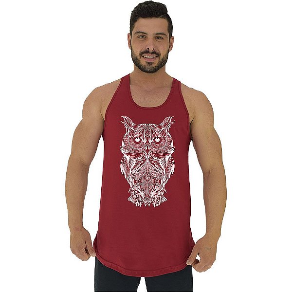 Regata Longline Masculina MXD Conceito Coruja