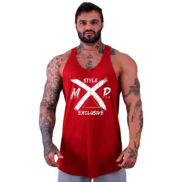 Regata Longline Masculina MXD Conceito Estilo Exclusivo X
