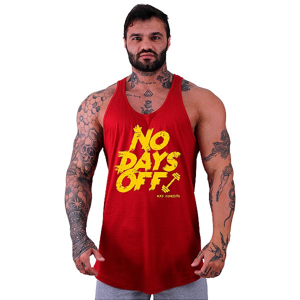 Regata Longline Masculina MXD Conceito No Days Off Halteres
