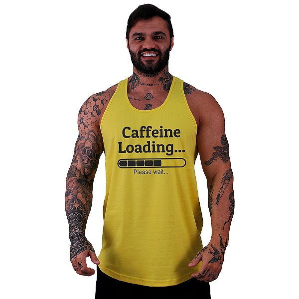 Regata Longline Masculina MXD Conceito Caffeine Loading
