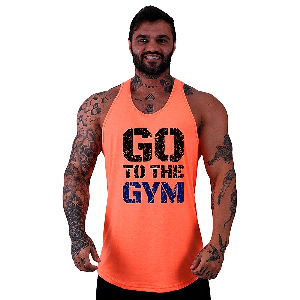Regata Longline Masculina MXD Conceito Go To The Gym