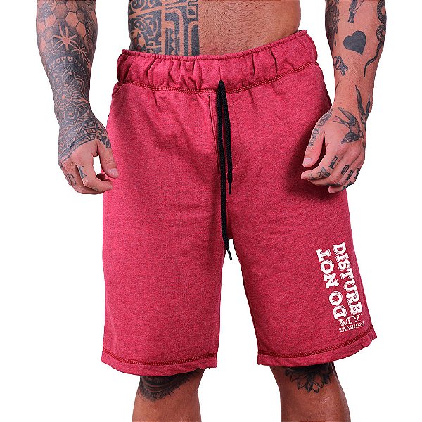 Bermuda Estampada Masculina MXD Conceito Do Not Disturb My Trainig