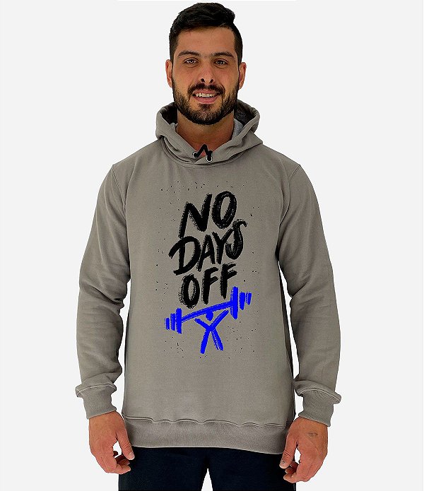 Blusa Moletom Masculino MXD Conceito Com Touca No Days Off