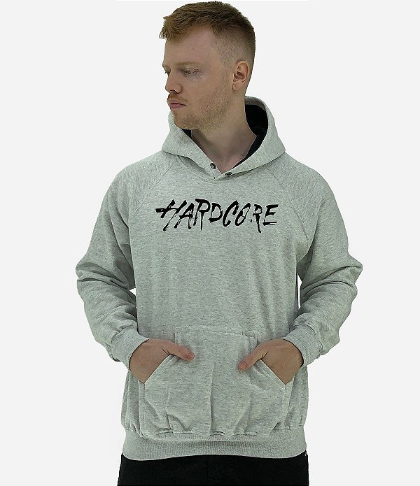 Blusa Moletom Masculino MXD Conceito Com Touca Hardcore
