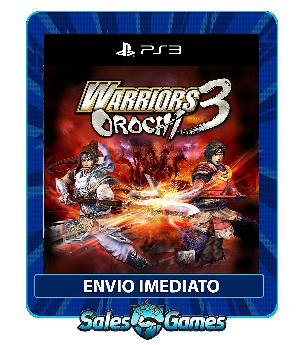 Warriors Orochi 3 - Ps3 - Midia Digital - Sales Games
