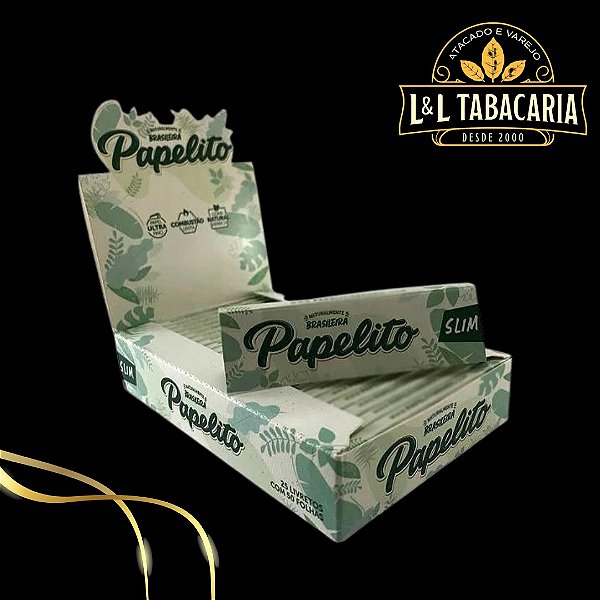 PAPELITO MINI SIZE SLIM CAIXA C/25