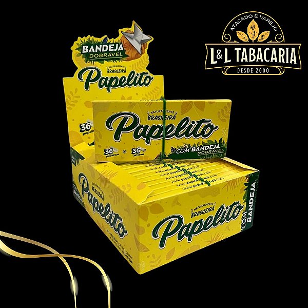 SEDA PAPELITO TRADICIONAL COM BANDEJA CAIXA C/20