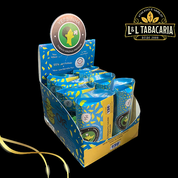 TABACO YERBINHA CAIXA C/ 8