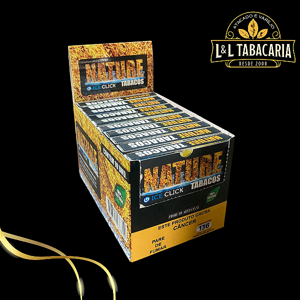 TABACO BOLADO NATURE ICE CAIXA C/ 10 MAÇOS