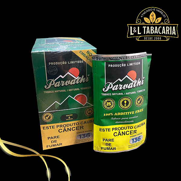 TABACO PARVATHI | CAIXA C/ 6
