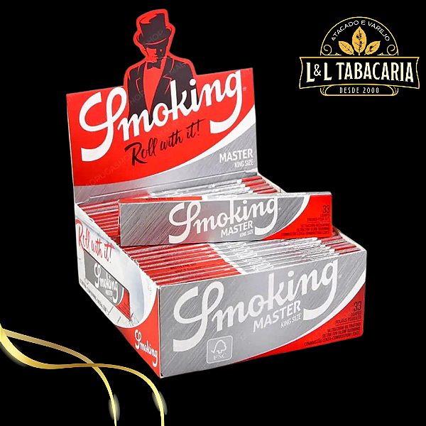 SEDA SMOKING MASTER KING SIZE | CAIXA C/50