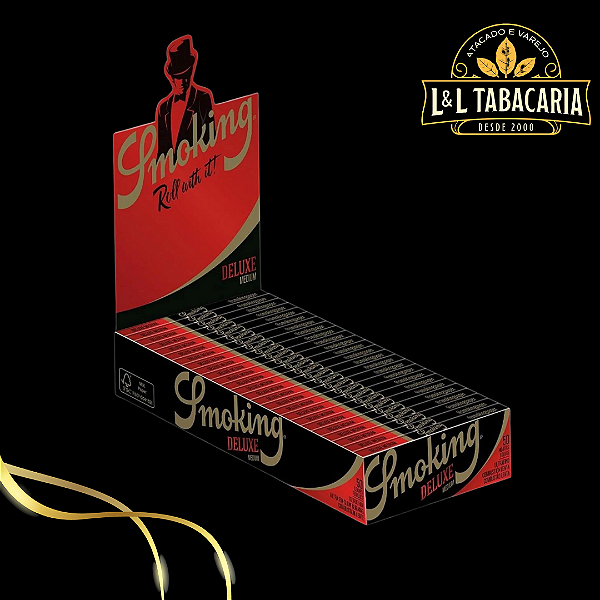 SEDA SMOKING DELUXE MINI SIZE | CAIXA C/ 25