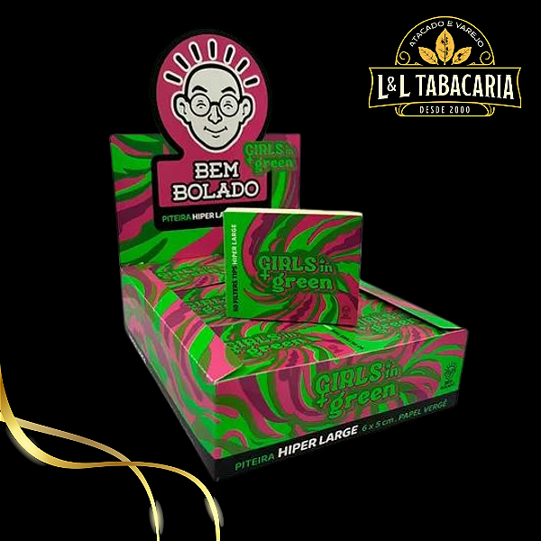 PITEIRA BEM BOLADO GIRLS IN GREEN | CAIXA C/ 50