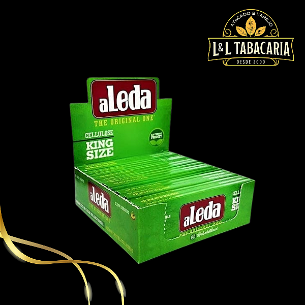 CELULOSE ALEDA KING SIZE | CAIXA C/ 20