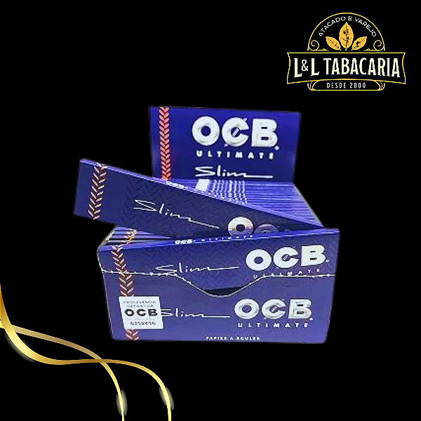 SEDA OCB ULTIMATE SLIM KING SIZE | CAIXA C/ 50