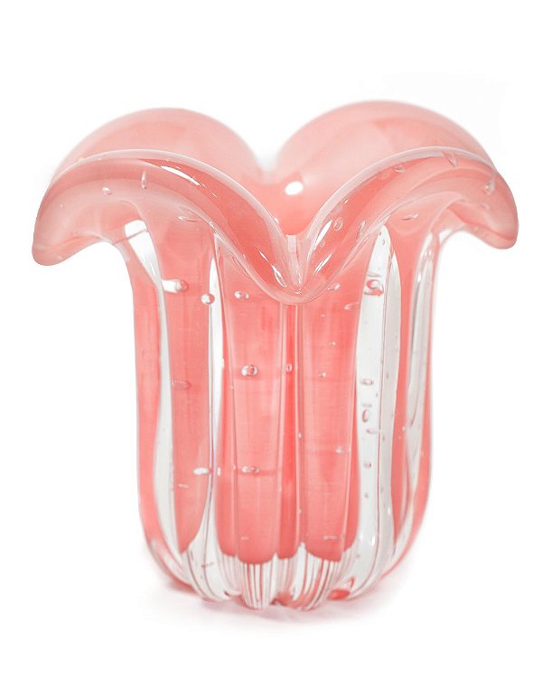 Vaso Murano Naty Quartzo Rose