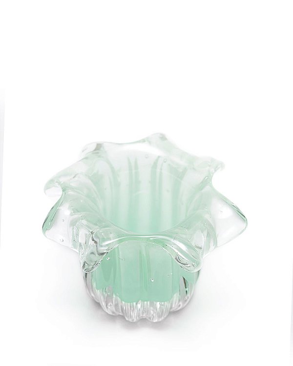 Vaso Murano Salvador Verde Chá