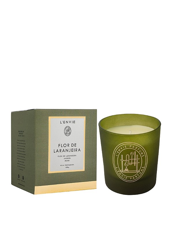 Vela Perfumada Flor de Laranjeira