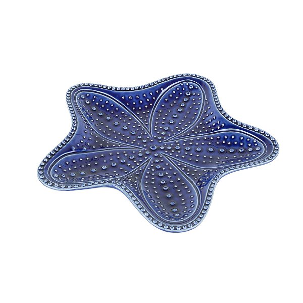Conjunto 4 Estrelas Cerâmica Ocean Azul