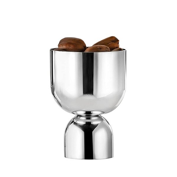 Cachepot Pequeno Boreal Prata - Riva