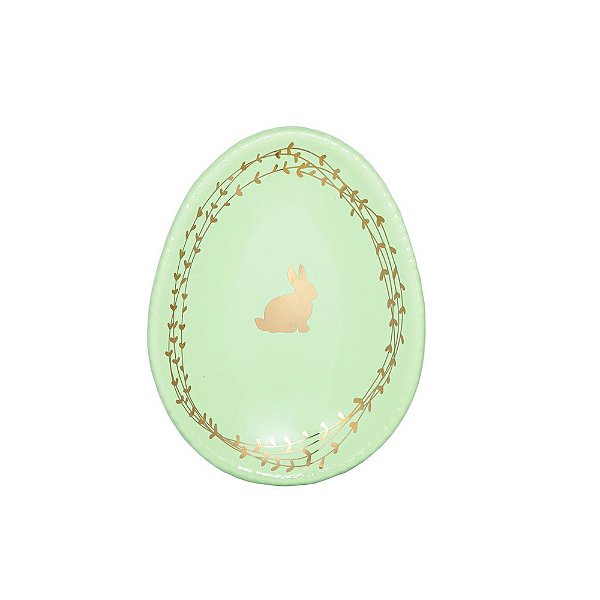 Prato Sobremesa Páscoa Riviera Verde Pastel
