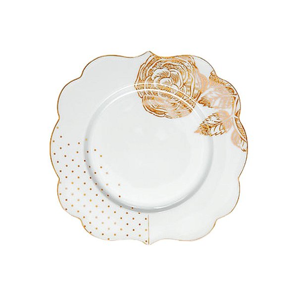 Prato de Pão Flowers - Royal White - Pip Studio